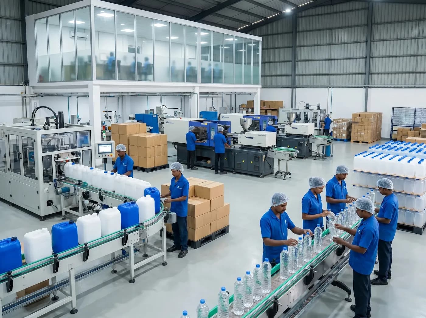 Royal Plastic manufacturing and packaging facility